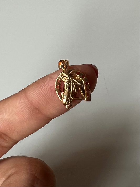 DIJE HERRADURA CABALLO